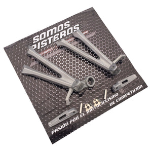 Bases con Posapies Traseros Suzuki GSXR 600 750 2011 2019