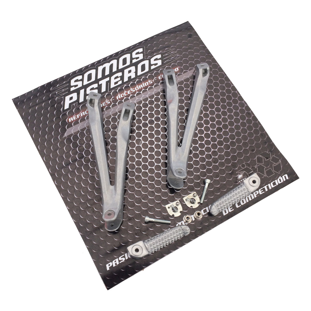 Bases con Posapies Traseros Yamaha R1 2004 2008