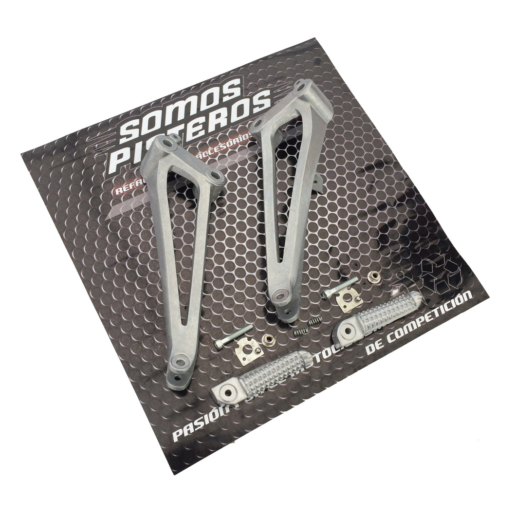 Bases con Posapies Traseros Yamaha R1 2009 2014