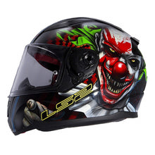 Cargar imagen en el visor de la galería, CASCO LS2 RAPID CLOWN FF353 PULSAR R6R FZ R1 R15 CBR GIXXER