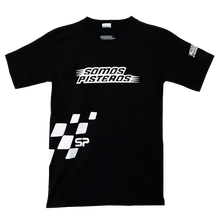 Cargar imagen en el visor de la galería, Playera Oficial SP01 Negra-Blanco