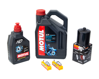 Kit Afinación Harley 3000 20W50 4L 80W90 1L KN171B DCPR8E