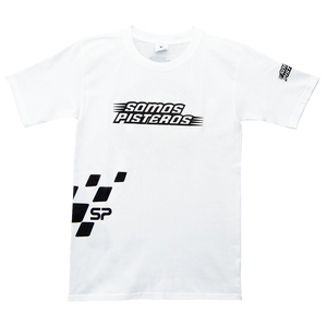Playera Oficial SP01 Blanco-Amarillo