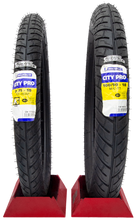 Cargar imagen en el visor de la galería, LLANTAS MICHELIN 2.75 18 48sY 100/90 18 56p CITY PRO FT 180