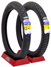 Cargar imagen en el visor de la galería, LLANTAS MICHELIN 2.75 18 Y 3.00 18 CITY PRO DT FT 150 EN 125