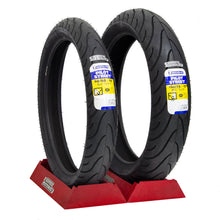 Cargar imagen en el visor de la galería, LLantas Michelin 130/70 Y 90/80 17 Pilot Street GSXR 150 r15