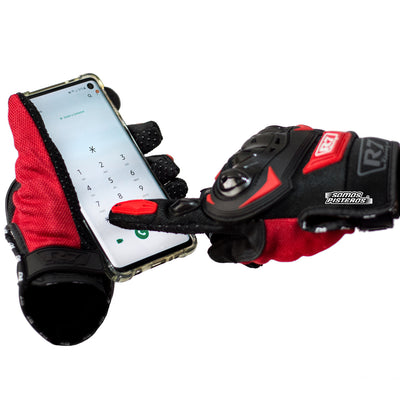 Guantes Motociclista R7-2 TOUCH Reforzados