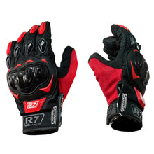 Cargar imagen en el visor de la galería, Guantes Motociclista R7-2 TOUCH Reforzados