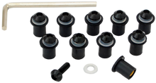 Cargar imagen en el visor de la galería, 10 Tornillos M5 Grapa Goma Carenado Mica R6r R1 Gsxr 600rr