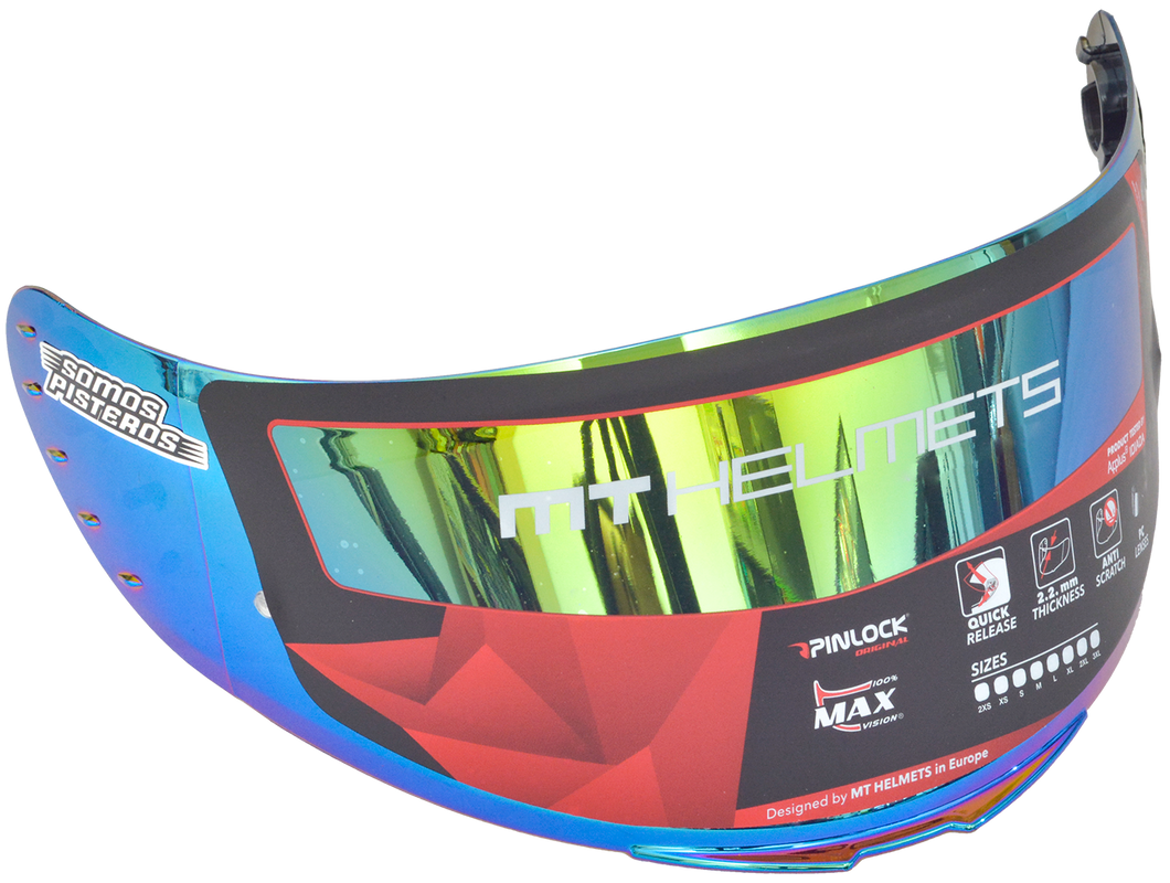 MICA PARA CASCO MT TARGO IRIDIUM R6R PULSAR FZ R1 R15 CBR