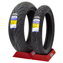Cargar imagen en el visor de la galería, Kit Michelin PILOT ROAD 4 120/70 Y 190/50