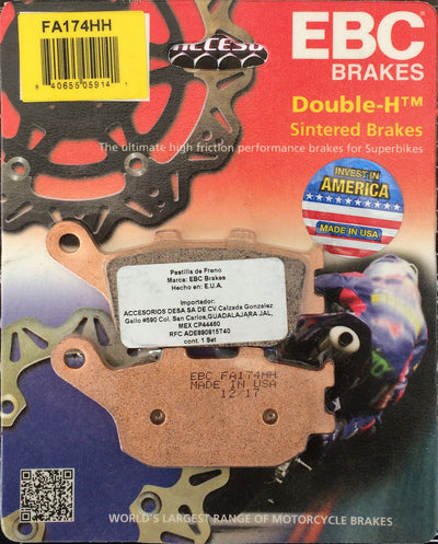 Balatas EBC HH R6R R6S R1 600RR 1000RR ZX6R 954 929 F4 900RR