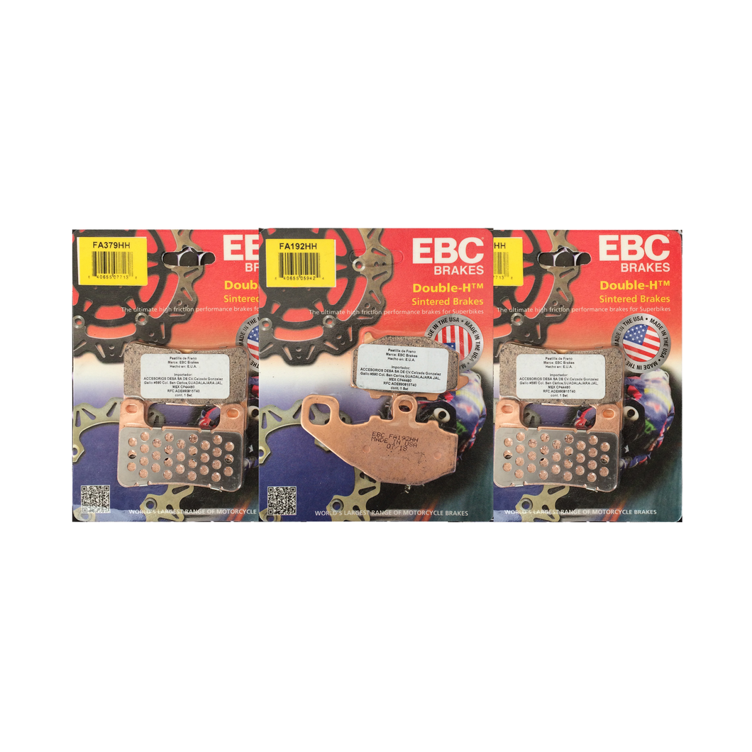 Kit Balatas EBC HH Del Tras Kawsaki ZX10R 2008 2010