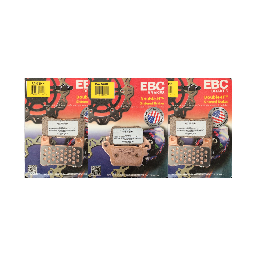 Kit Balatas EBC HH Del Tras GSXR 1000 09-11 ZX10R 11-15
