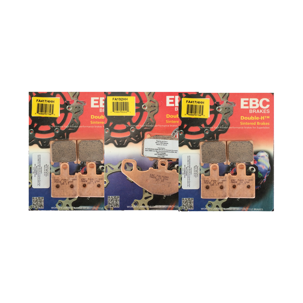 Kit Balatas EBC HH Del Tras ZX6R 2007 A 2012