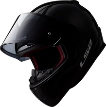Cargar imagen en el visor de la galería, CASCO LS2 RAPID SOLID NEGRO MATE FF353 PULSAR R6R FZ R1 R15