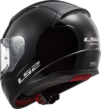 Cargar imagen en el visor de la galería, CASCO LS2 RAPID SOLID NEGRO MATE FF353 PULSAR R6R FZ R1 R15