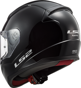 CASCO LS2 RAPID SOLID NEGRO MATE FF353 PULSAR R6R FZ R1 R15