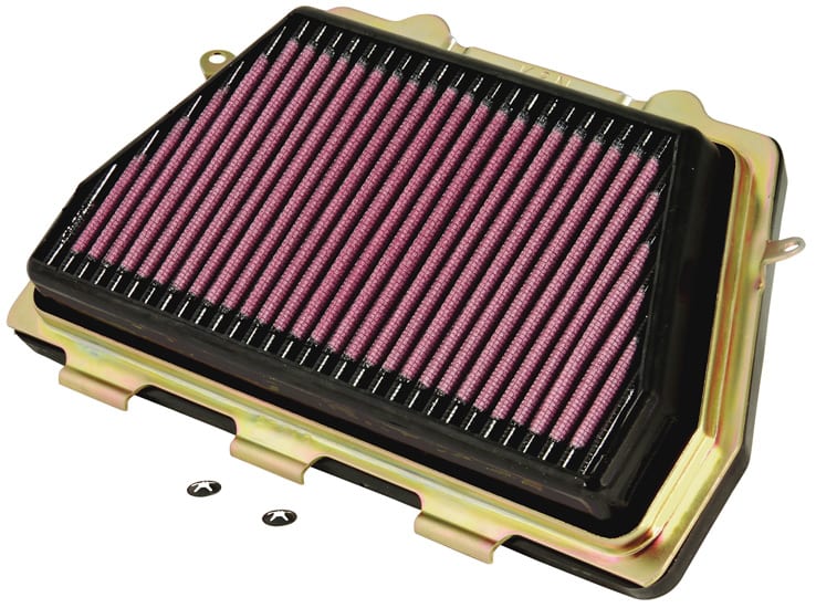 Filtro De Aire K&n Alto Flujo Honda Cbr 1000rr 08 16 Lavable