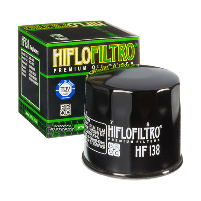 Filtro De Aceite Premium Hiflo Hf 138 Gsxr 600 750 1000 Suzu