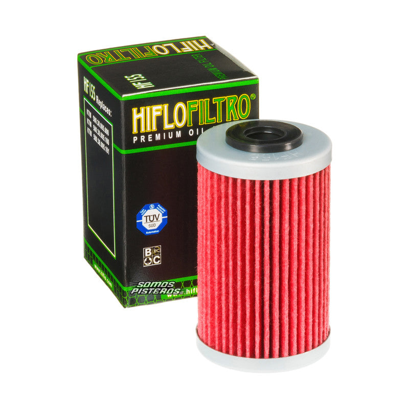 Filtro De Aceite Premium Hiflo Hf 155 Pulsar Duke 200 390 25