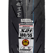 Cargar imagen en el visor de la galería, Llanta Bridgestone 180/55 S21 R 5 Capas R6R ZX6R GSXR 600R