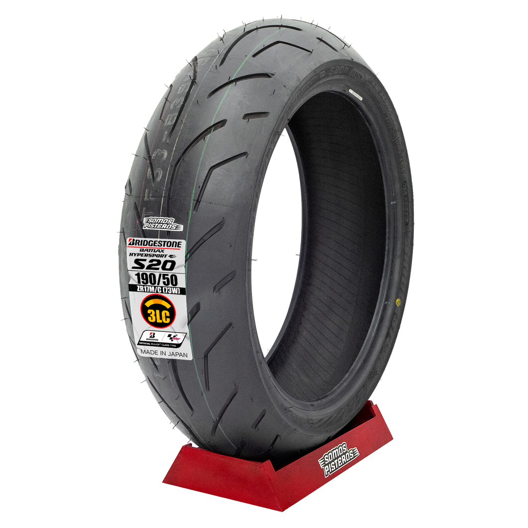 Llanta Bridgestone 190/50 S20 EVO 3 Capas 1000RR ZX10R GSXR