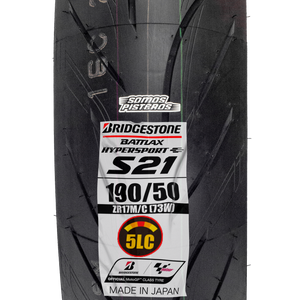 Llanta Bridgestone 190/50 S21 R 5 Capas 1000RR ZX10R GSXR R1