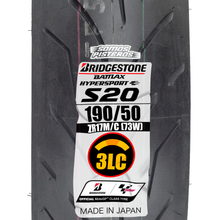 Cargar imagen en el visor de la galería, Llanta Bridgestone 190/50 S20 EVO 3 Capas 1000RR ZX10R GSXR