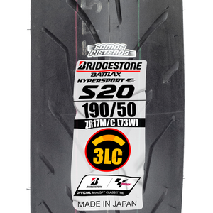 Llanta Bridgestone 190/50 S20 EVO 3 Capas 1000RR ZX10R GSXR