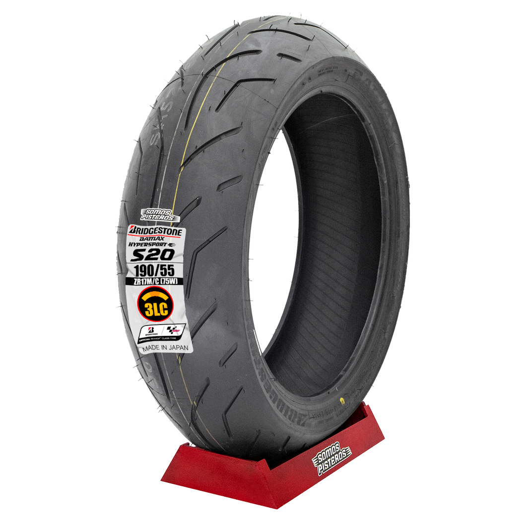 Llanta Bridgestone 190/55 S20 EVO 3 Capas S1000RR R1 PANIGAL