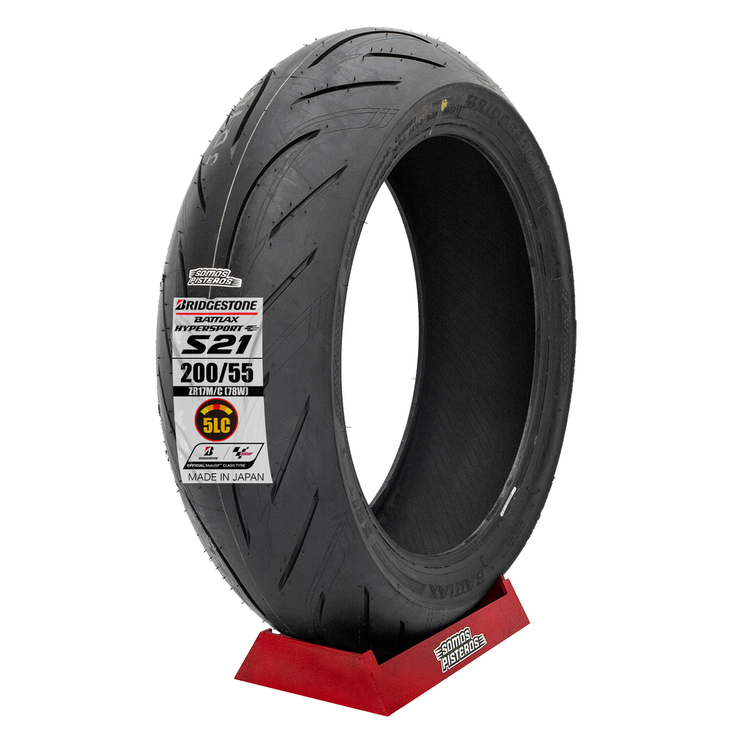 Llanta Bridgestone 200/55 S21 R 5 Capas S1000RR R1 PANIGALE