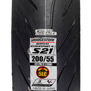Llanta Bridgestone 200/55 S21 R 5 Capas S1000RR R1 PANIGALE