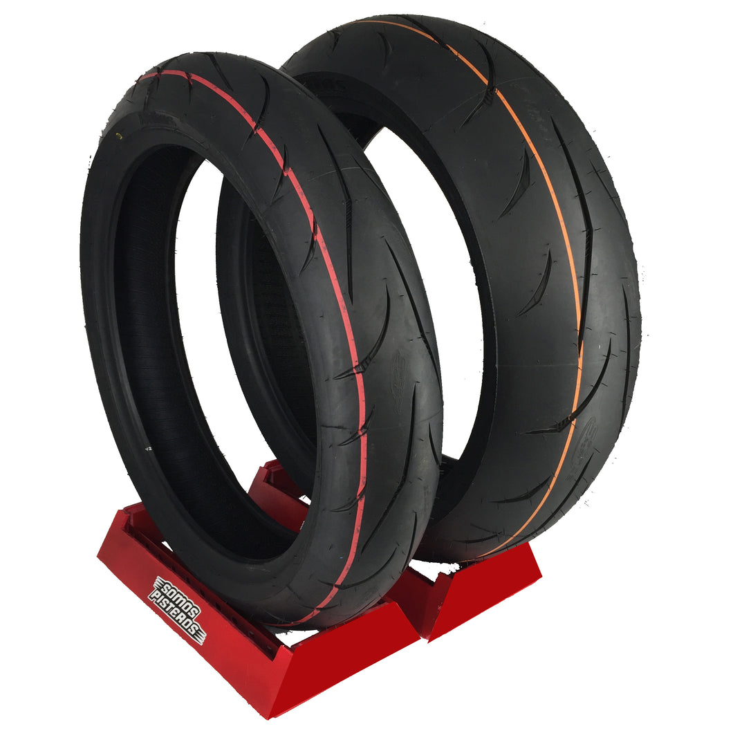Llantas Mitas 190/50 120/70 Sportforce Plus R1 GSXR ZX10R