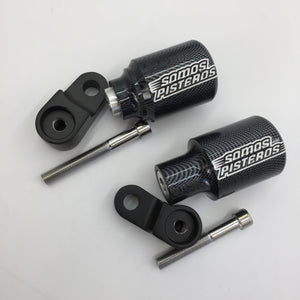 Sliders de Carenado Tipo Carbono Honda 600rr 2007 2008