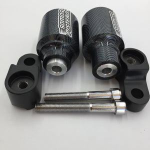 Sliders de Carenado Tipo Carbono Honda 600rr 2007 2008