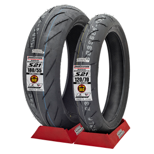 Llantas 120/70 Y 180/55 BRIDGESTON S21 5 CAPAS R6R ZX6R GSXR