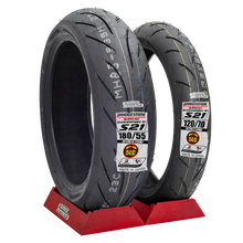 Cargar imagen en el visor de la galería, Llantas 120/70 Y 180/55 BRIDGESTON S21 5 CAPAS R6R ZX6R GSXR