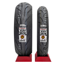 Cargar imagen en el visor de la galería, Llantas 120/70 Y 180/55 BRIDGESTON S21 5 CAPAS R6R ZX6R GSXR