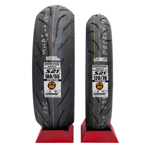 Llantas 120/70 Y 180/55 BRIDGESTON S21 5 CAPAS R6R ZX6R GSXR