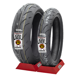 Llantas 120/70 Y 180/55 BRIDGESTONE S20 EVO 3 CAPAS R6R ZX6R