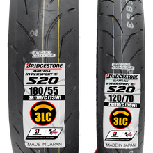Cargar imagen en el visor de la galería, Llantas 120/70 Y 180/55 BRIDGESTONE S20 EVO 3 CAPAS R6R ZX6R