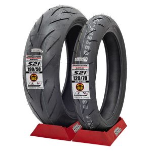 Llantas 120/70 Y 190/50 BRIDGESTONE S21 5 CAPAS GSXR 1000RR