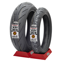 Cargar imagen en el visor de la galería, Llantas 120/70 Y 190/55 BRIDGESTON S21 5 CAPAS Panigale zx10