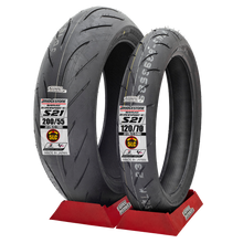 Cargar imagen en el visor de la galería, Llantas 120/70 Y 200/55 BRIDGESTONE S21 5 CAPAS s1000rr R1
