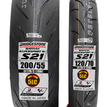 Cargar imagen en el visor de la galería, Llantas 120/70 Y 200/55 BRIDGESTONE S21 5 CAPAS s1000rr R1