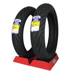 LLantas Michelin 130/70 Y 110/70 Pilot Street Pulsar Fz