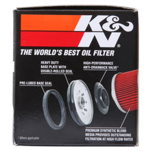 Cargar imagen en el visor de la galería, Filtro De Aceite Racing K&amp;n Kn 204 R6r 600rr 1000rr R1 R3