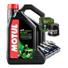 Cargar imagen en el visor de la galería, Kit Afinación 4l 5100 15w50 Bujías NGK Filtro HF R1 R6R R6S 1000RR 600rr GSXR ZX6R