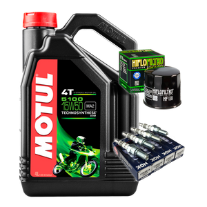 Kit Afinación 4l 5100 15w50 Bujías NGK Filtro HF R1 R6R R6S 1000RR 600rr GSXR ZX6R